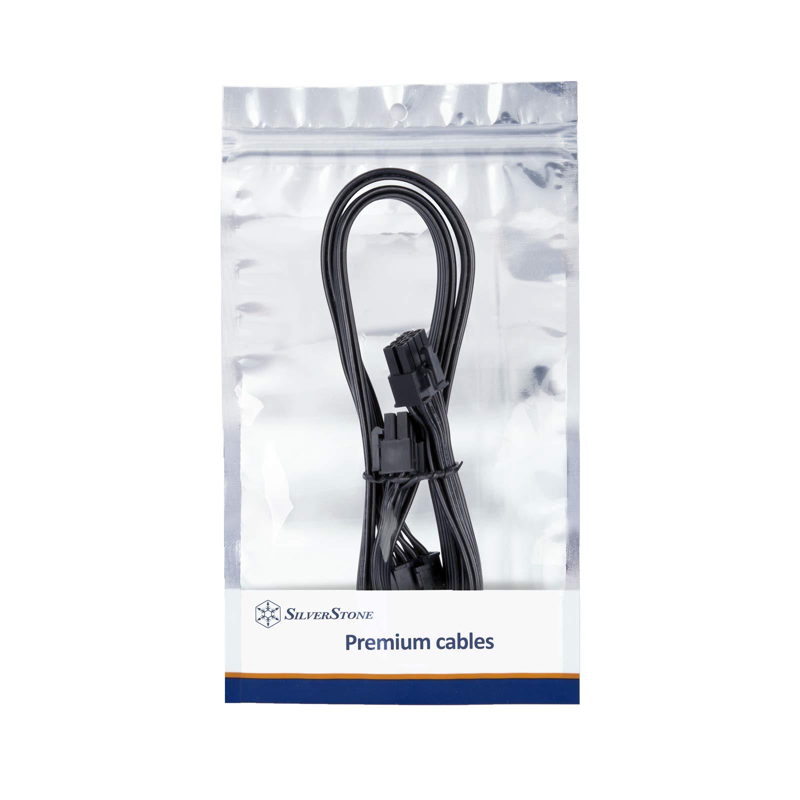 SilverStone Technology SilverStone Technology PP13 EPS 8 pin to EPS 8 pin + (4+4) pin Splitter for Silverstone PSUs
