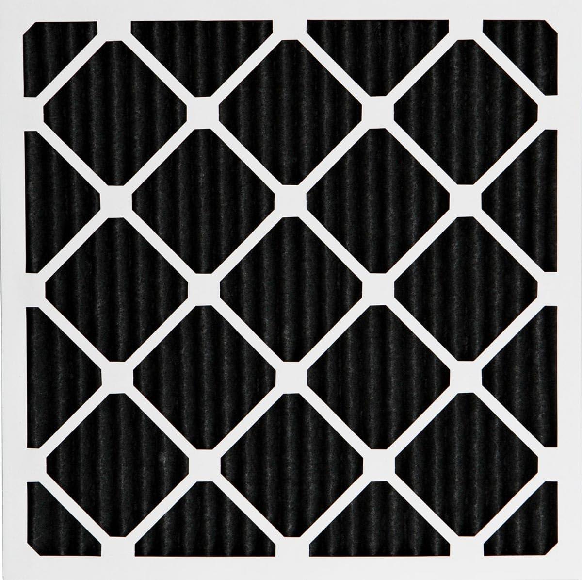 Nordic Pure Nordic Pure 20x20x1 (19 1/2 x 19 1/2 x 3/4) Pure Carbon Pleated Odor Reduction Furnace Air Filters 3 Pack