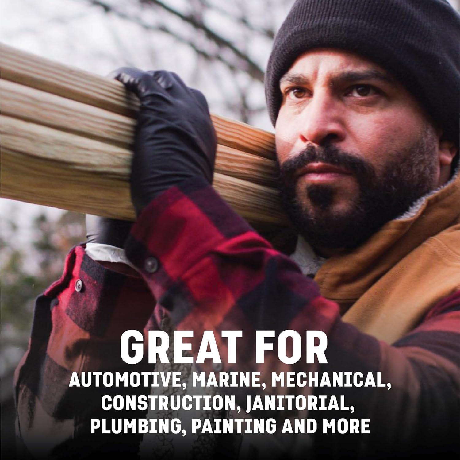 Venom Steel Venom Steel Industrial Nitrile Gloves, 6 mil, 2 Layer Rip Resistant, One Size Fits Most, 100 Count