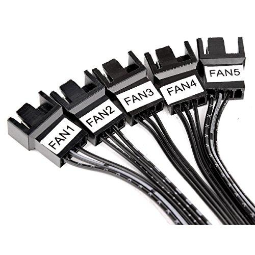 Thermaltake Thermaltake Commander FT Touch Screen 5 Channel Single 5.25" Bay Cooling Fan Controller AC-010-B51NAN-A1