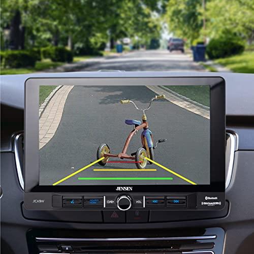 Jensen Jensen BUCAM100J Backup Camera for Car Truck | LED High Definition Picture | Wide Viewing Angle | Parking Guides | IP67 Waterproof Rating