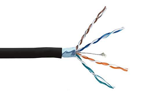 Lorex Lorex Outdoor CAT6 Ethernet Cable, for Use with 4K Wired Security Cameras, Weatherproof and Direct Burial Underground, 10GB/Second, 100 Feet (30m)