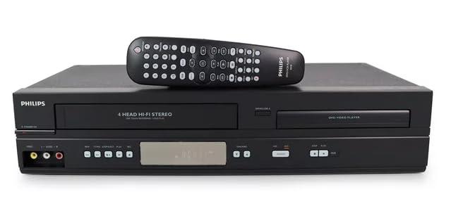 PHILIPS Philips DVD/VCR Combo (Renewed)