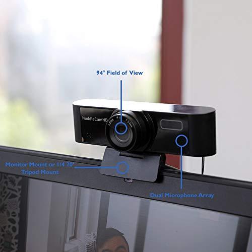 HuddleCamHD HuddleCamHD USB Webcam 1080p Resolution Wide Angle 94° (HC-WEBCAM-94)