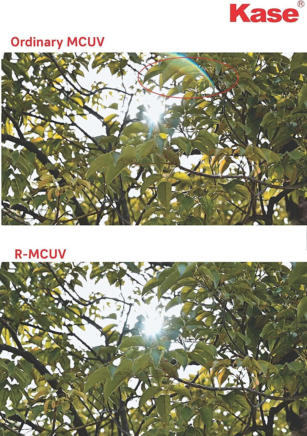 Kase KASE 72mm R-MCUV Screw-in Filter Anti-Ghosting Anti-Flare Low Reflection Optical Glass