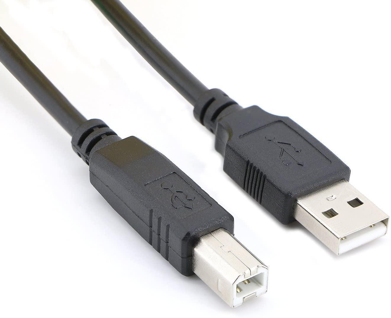 DIGITMON DIGITMON 6 Feet High-Speed USB 2.0 Printer Cable A to B for Canon ImageCLASS LBP6000