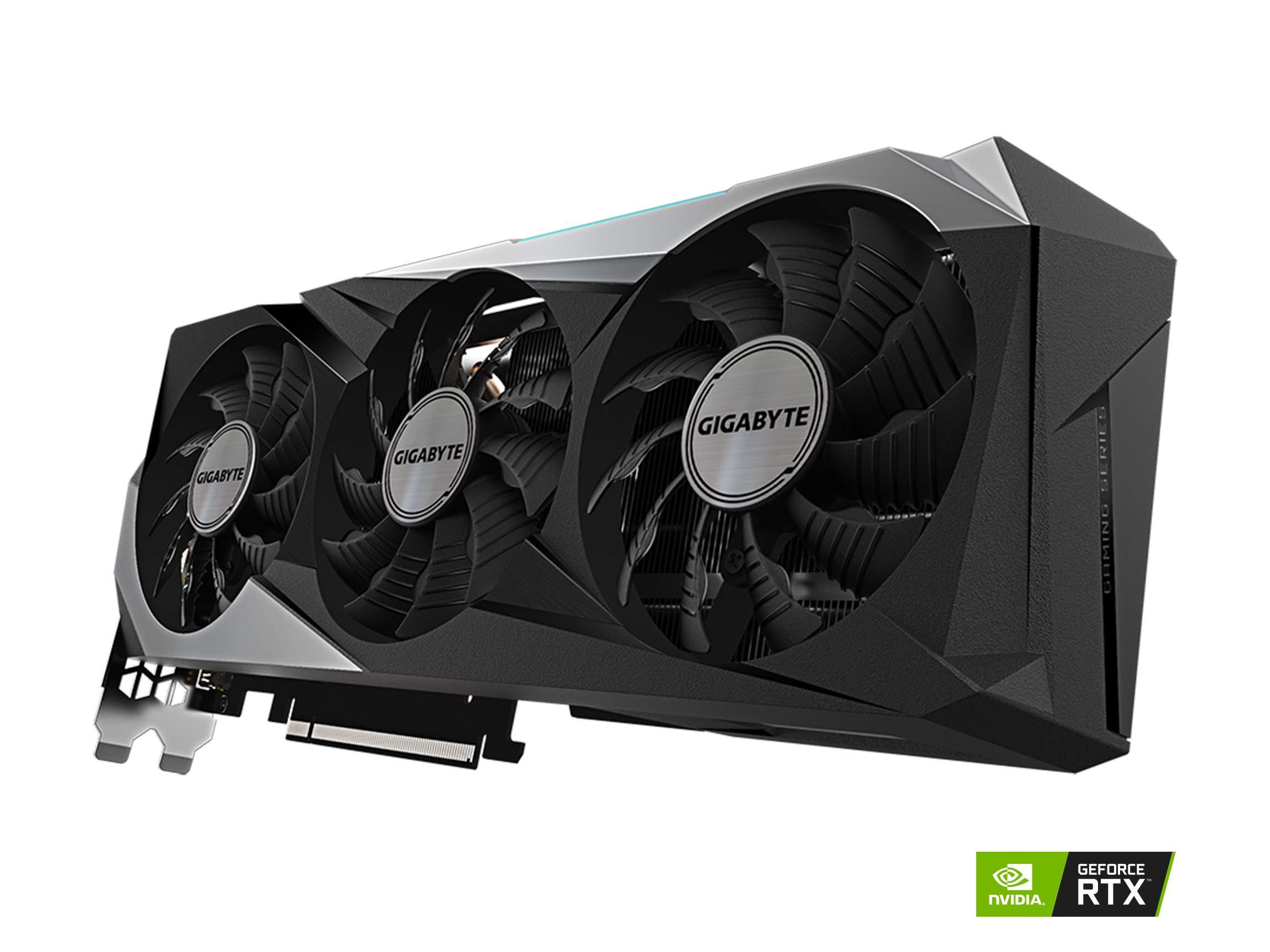 GIGABYTE Gigabyte GeForce RTX 3060 Ti Gaming OC PRO 8G Graphics Card, 3X WINDFORCE Fans, 8GB 256-Bit GDDR6, GV-N306TGAMINGOC PRO-8GD Video Card
