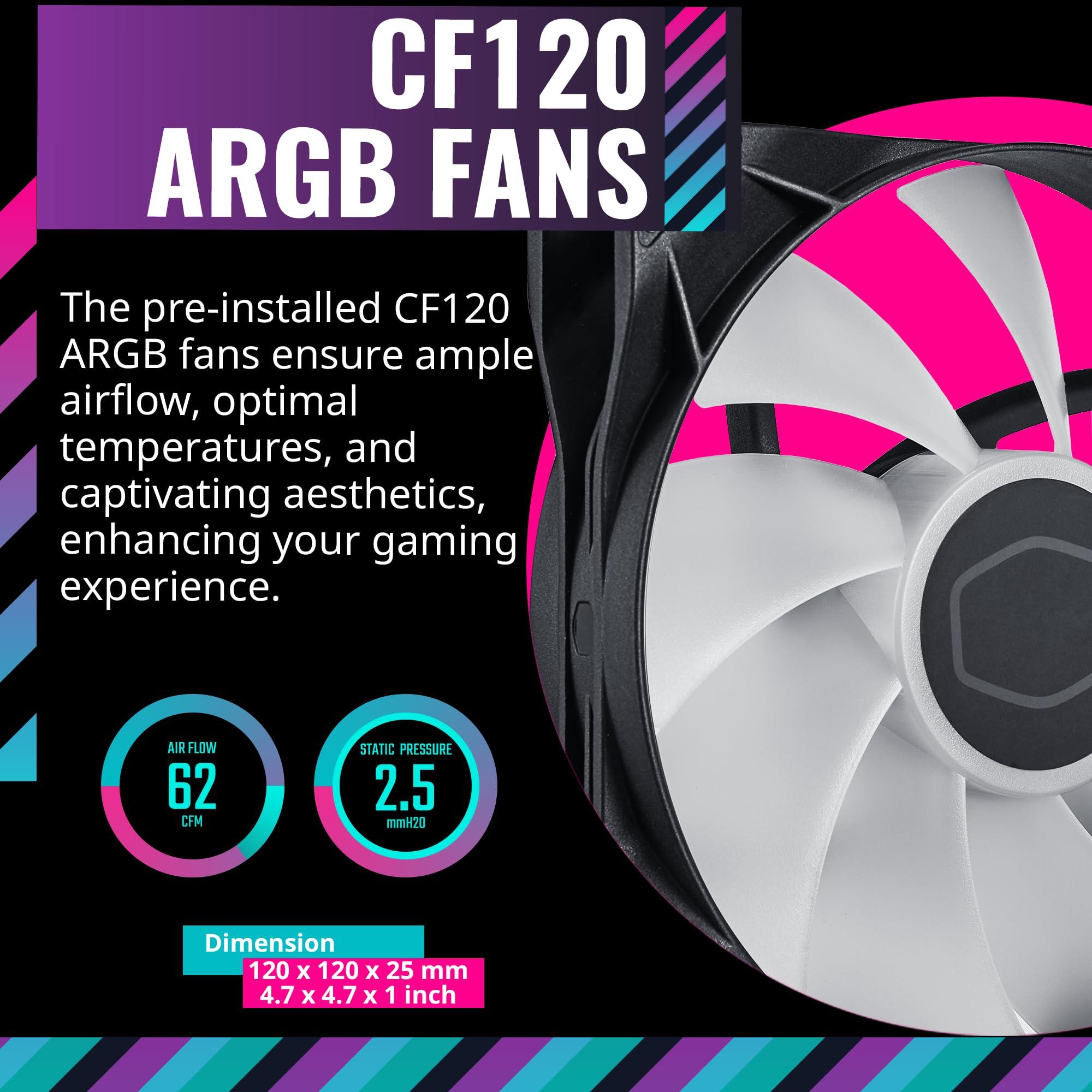 Cooler Master Cooler Master TD500 Mesh V2 Airflow ATX Mid-Tower Case & MWE Gold 850 V2 Full Modular