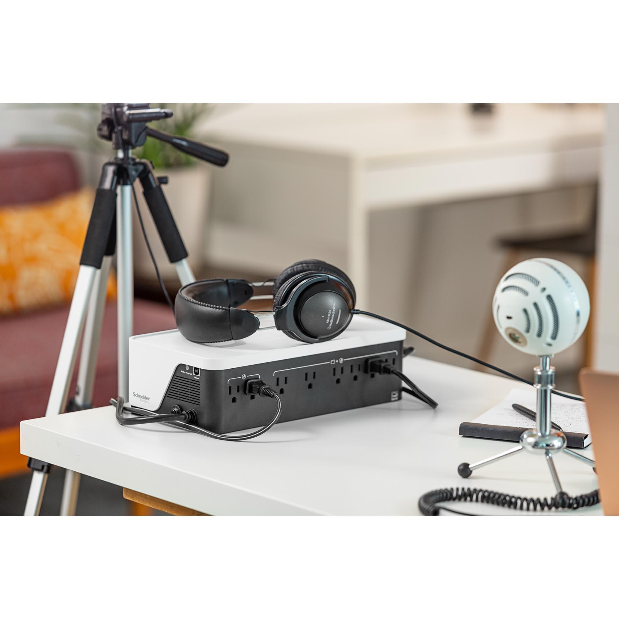 APC APC UPS Battery Backup Bundle with 1050VA (600W) UPS with 6 Outlets & 700VA (420W) UPS with 4 Outlets