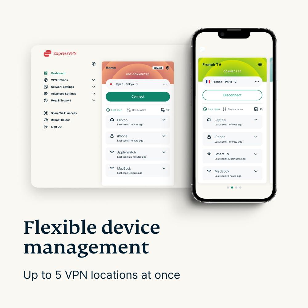 ExpressVPN Aircove | Wi-Fi 6 VPN Router for Home | Protect Unlimited Devices | Free 30-Day ExpressVPN Trial | (U.S. & Canada Version)
