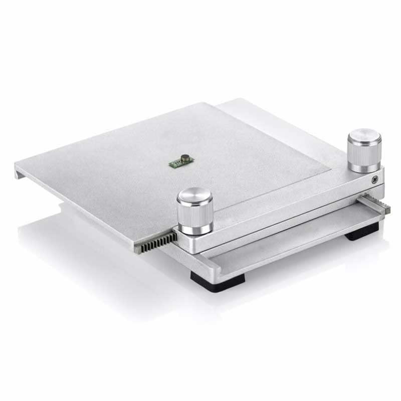 JUIYU 100x100mm X-Y Stage 40mm Travel Distance Precision Two-Way Free Mobile Objective Platform for Microscope