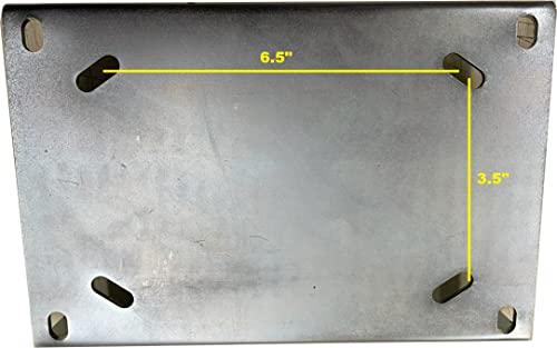 Easy-Up Non-Penetrating Antenna Mast Peak Roof Mount - EZ PNP