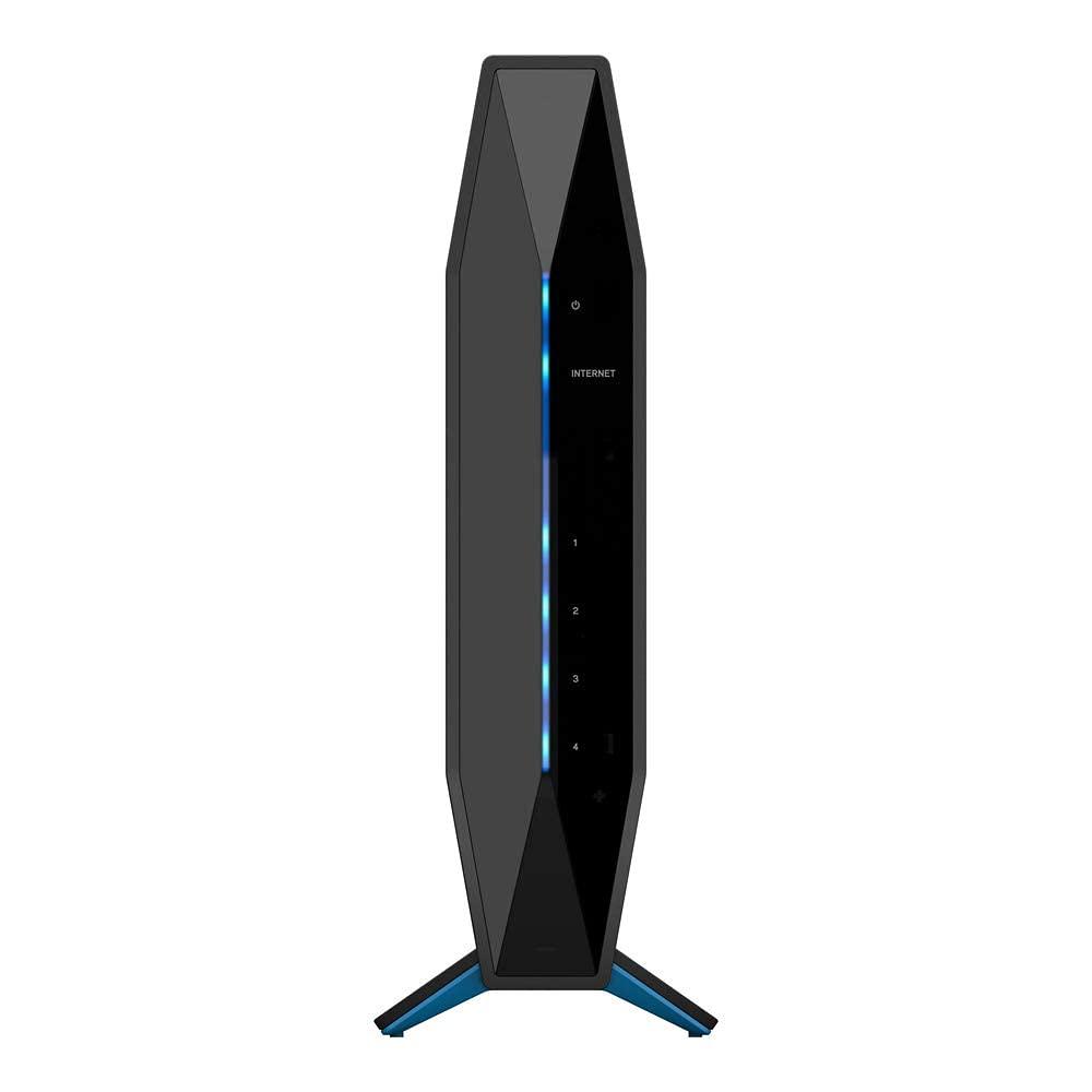 Linksys Linksys AX3200 Wi-Fi 6 Router, Dual Band AX Wireless Gigabit WiFi Router, Fast Speeds up to 3.2 Gbps and Coverage up to 2,500 sq ft, Parental Controls, Maximum 25 Devices (E8450) (Renewed)