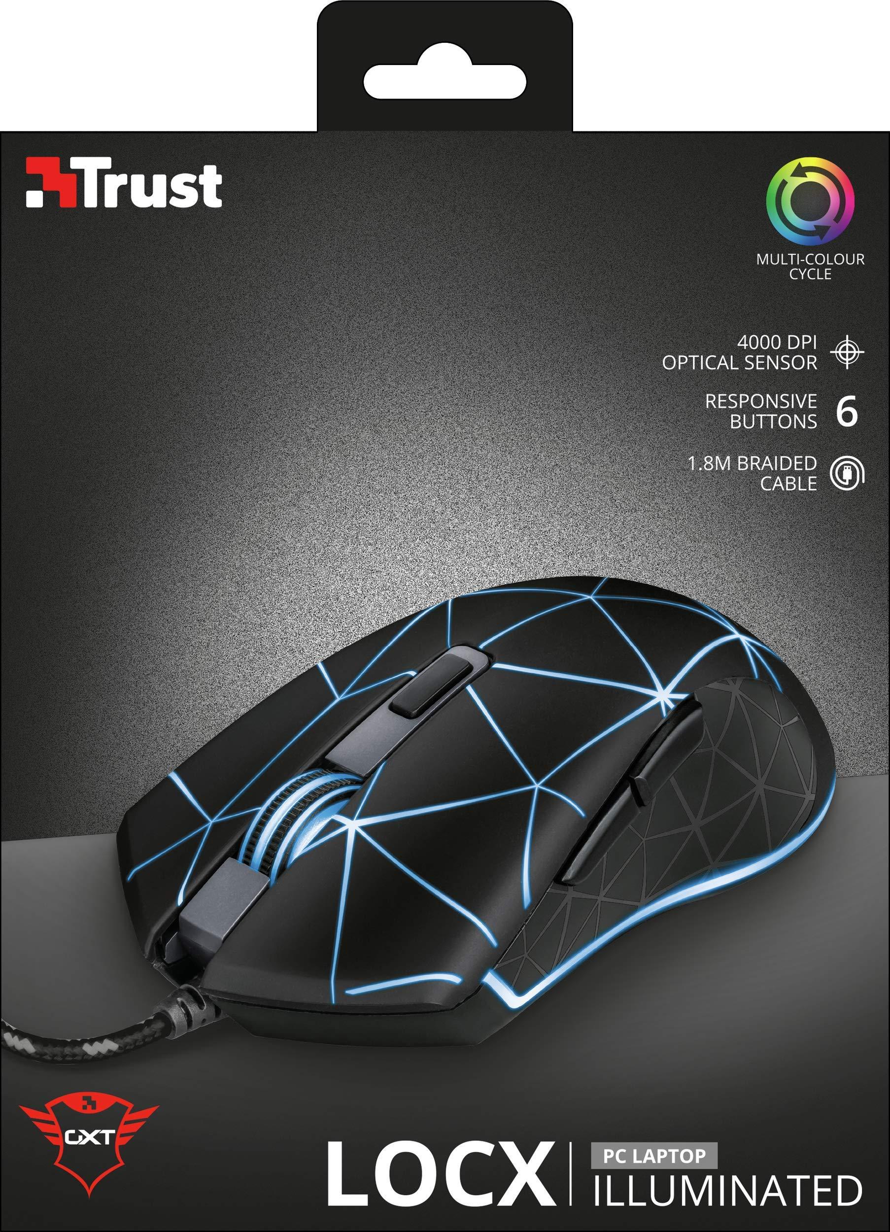 Trust Gaming Trust Gaming 22988 GXT 133 Locx Gaming Mouse