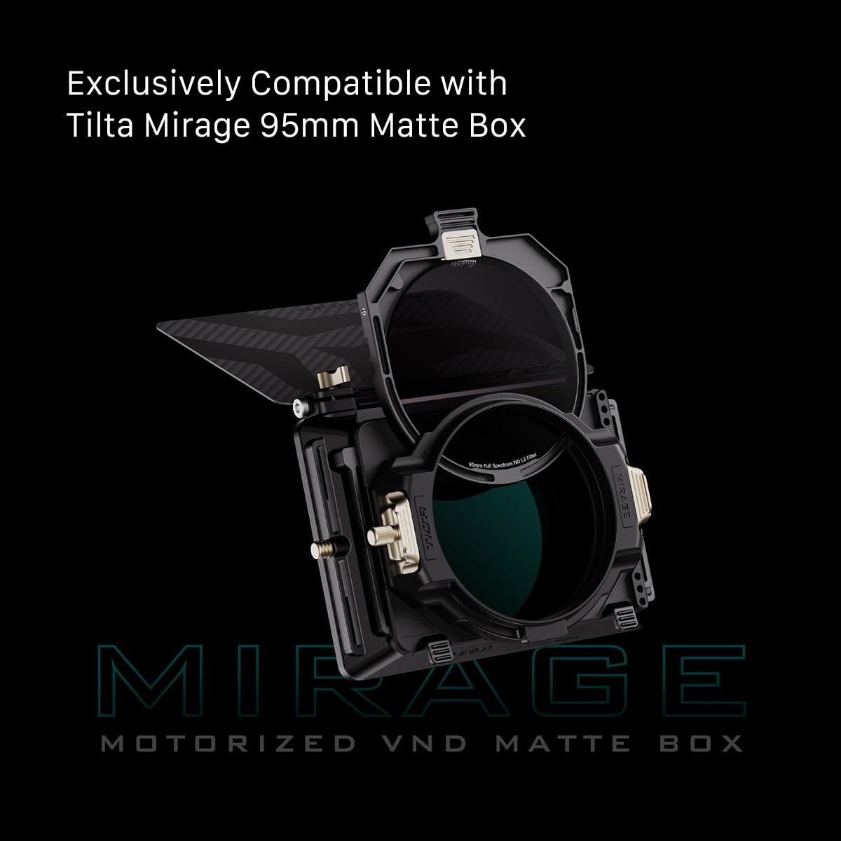 Tilta Tilta Illusion 95mm Glimmer Filter | Lens Protection | Softens Image | Halo Glow Effect | Accurate Colors | Compatible with Mirage Matte Box (1/2)