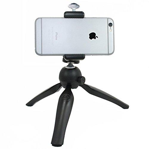 Golf Gadgets Golf Gadgets® - Folding Tripod Swing Recording System | Smartphone Tripod Setup. Great for The Range, or Course. Compatible with Most Phones. (Tripod Phone Mount)