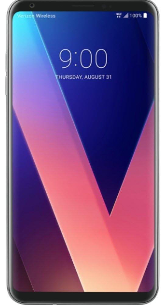 LG LG - V30 64GB - Cloud Silver (Verizon)