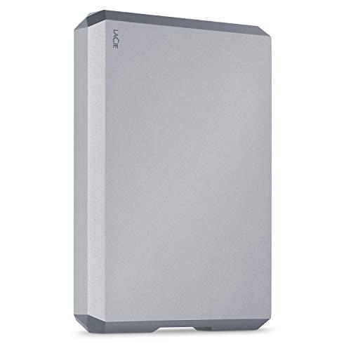 LaCie LaCie Mobile Drive, 2TB, External Hard Drive, Space Grey, USB-C, 2 Year Rescue Services (STHG2000402)