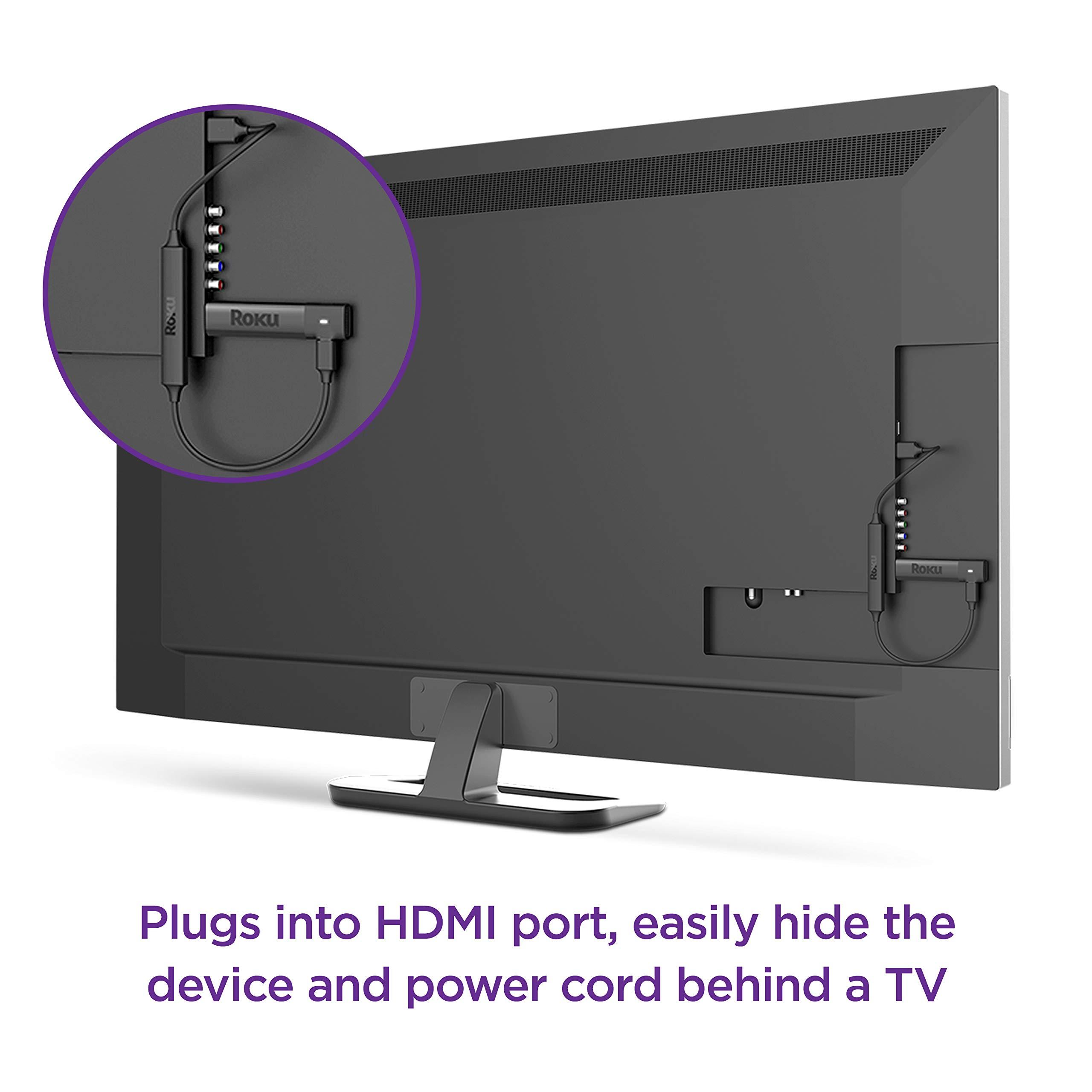 Roku Roku Streaming Stick+ | HD/4K/HDR Streaming Device with Long-range Wireless and Roku Voice Remote with TV Controls