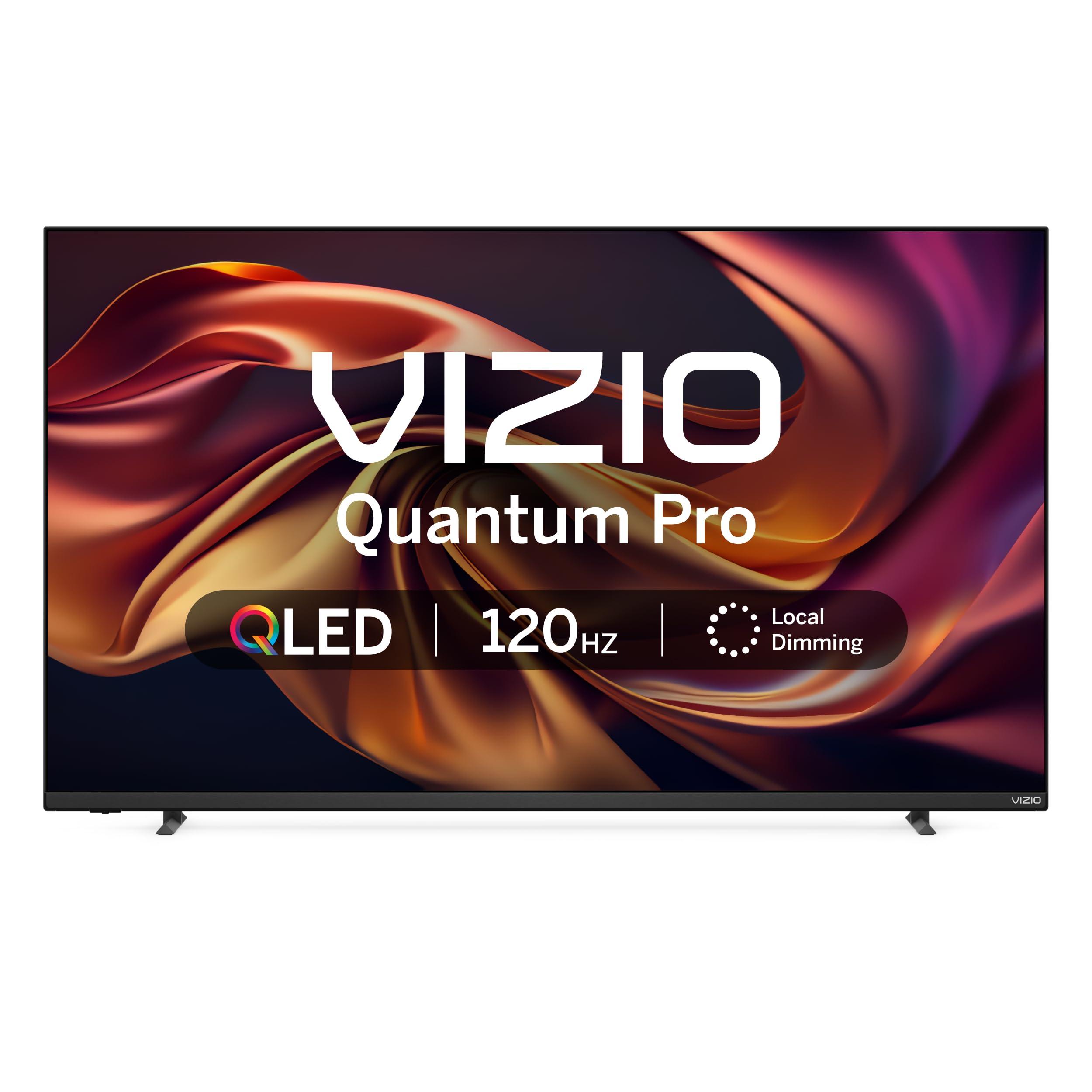 VIZIO VIZIO 50-inch MQX-Series 4K 120Hz QLED HDR10+ Smart TV with Dolby Vision, Active Full Array, 240Hz @ 1080p PC Gaming, WiFi 6E, Apple AirPlay, Chromecast Built-in, M50QXM-K01, 2023 Model