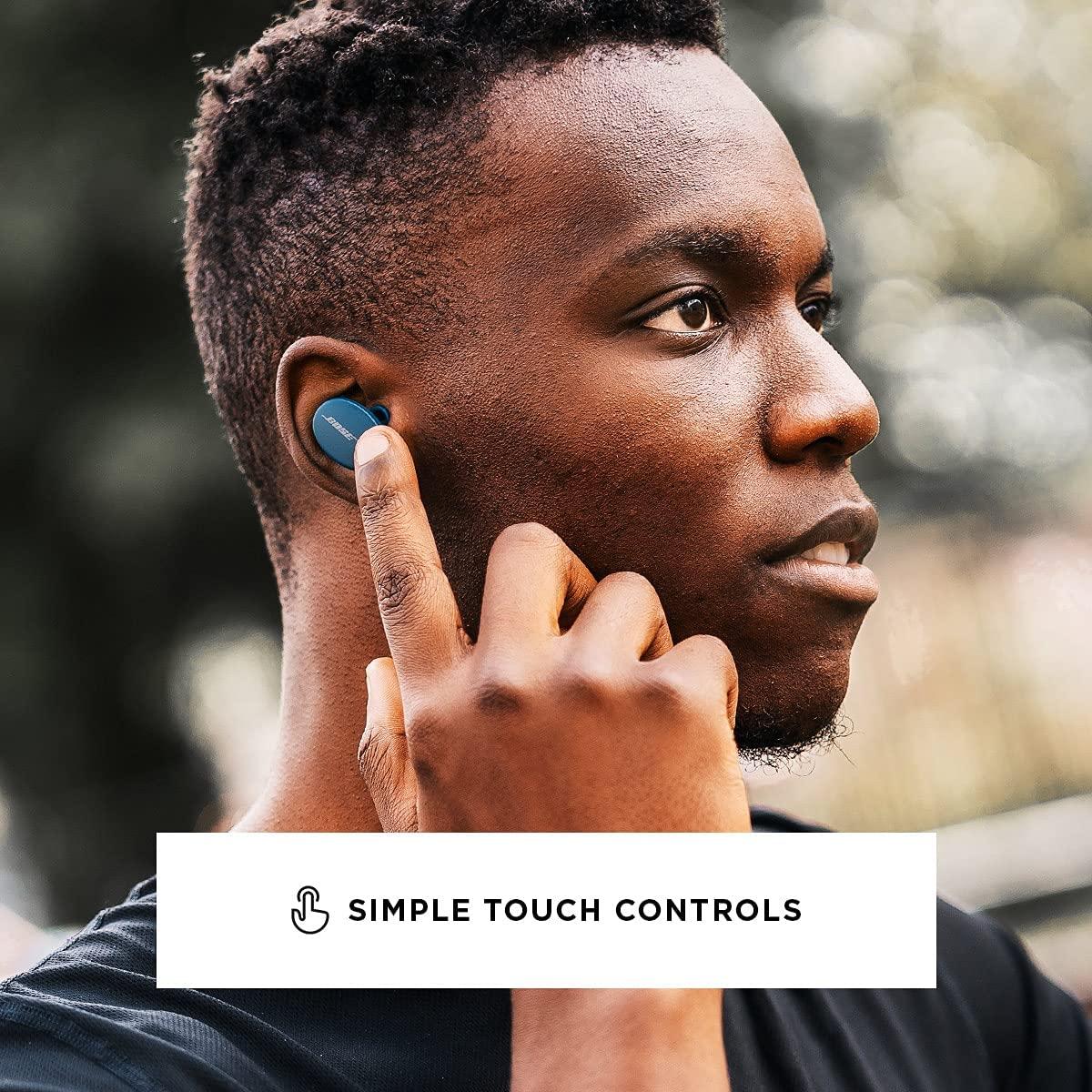 Bose Bose Sport Earbuds - True Wireless Earphones - Bluetooth in Ear Headphones for Workouts and Running, Baltic Blue (Renewed)