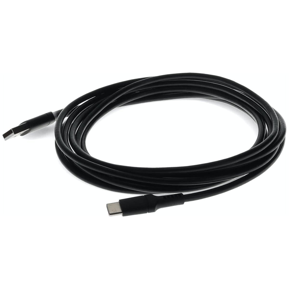 AddOn AddOn 1.0m (3.3ft) USB-C Male to USB 2.0 (A) Male Sync and Charge Black Cable