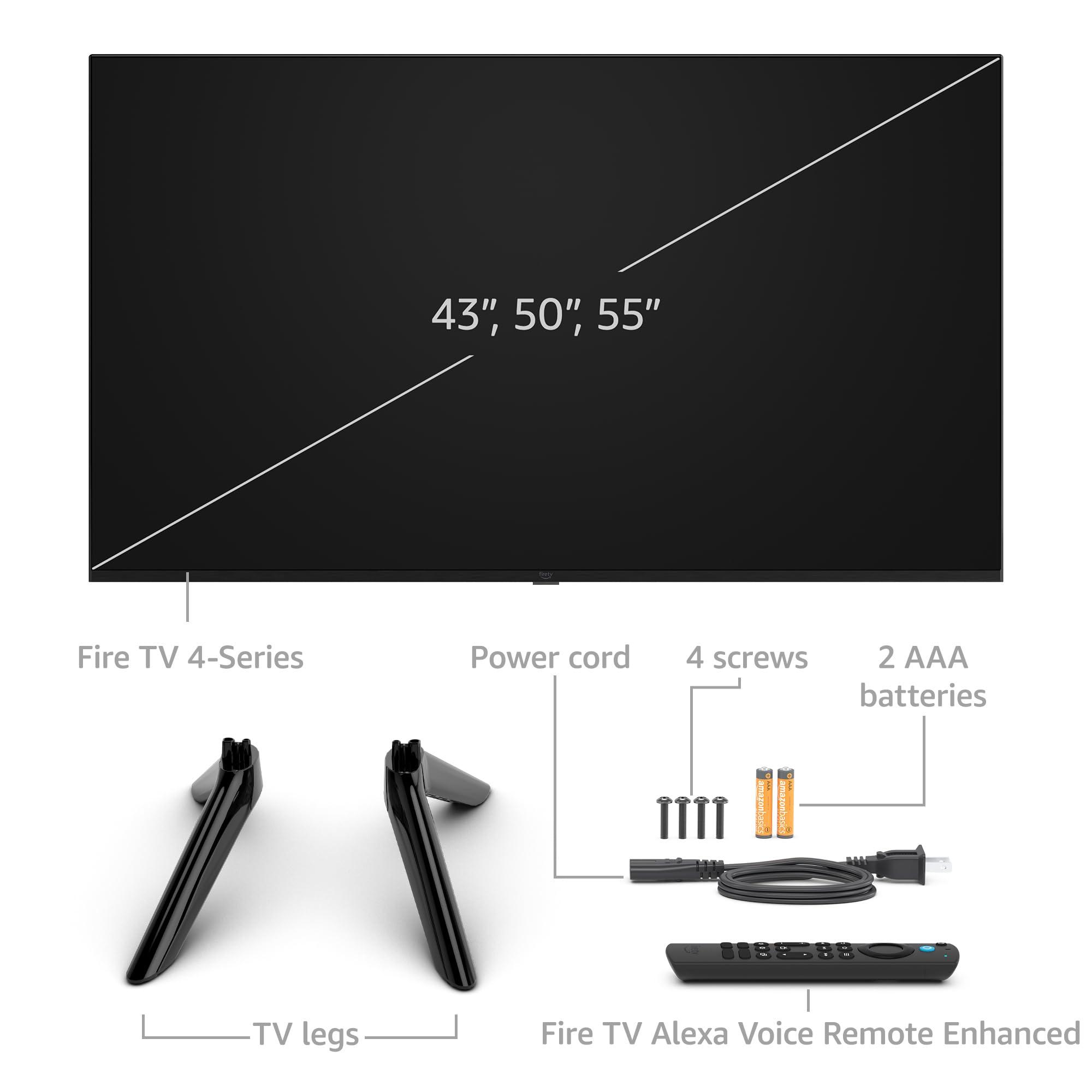 Amazon Amazon Fire TV 43" 4-Series, 2024 release, with 4-Year Protection Plan