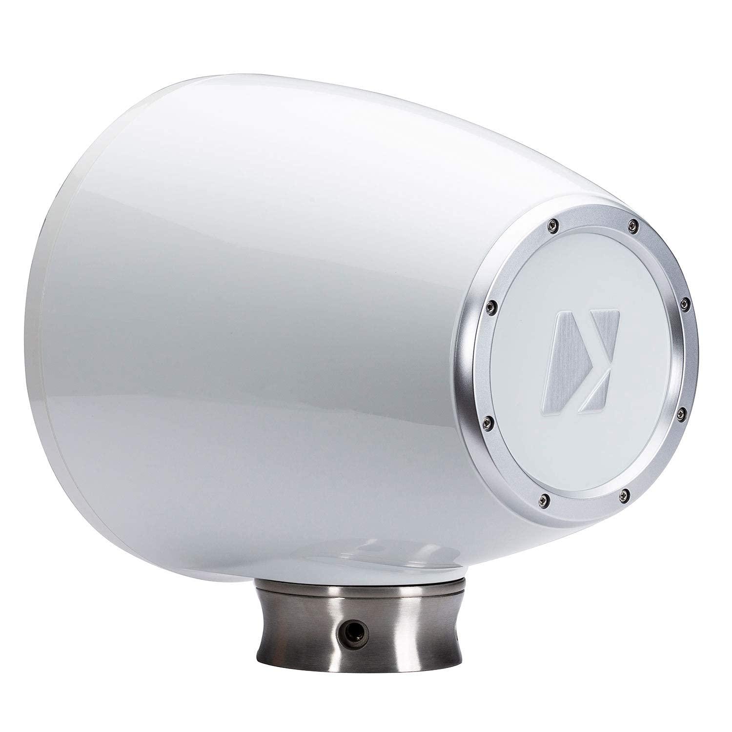 KICKER KICKER KMFC 9-Inch Tower System Speakers - White (Renewed)