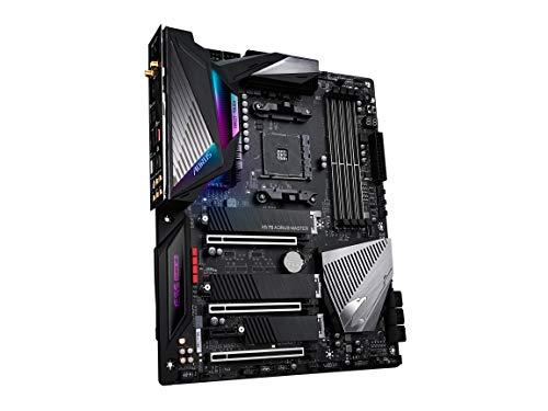 Gigabyte GIGABYTE X570 AORUS Master (AMD Ryzen 3000/X570/ATX/PCIe4.0/DDR4/USB3.1/ESS 9118 Sabre HiFi DAC/Fins-Array Heatsink/RGB Fusion 2.0/3xM.2 Thermal Guard/Gaming Motherboard)