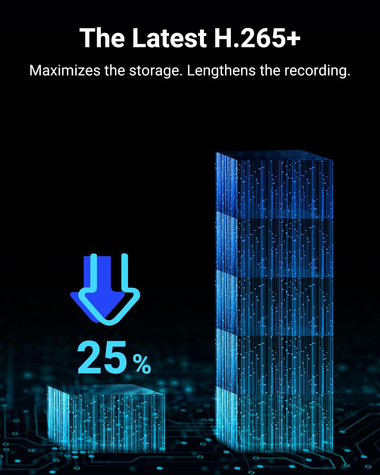 ANNKE ANNKE 4K PoE Security Camera System, Outdoor Home Surveillance, 4pcs Varifocal Bullet PoE Cameras with Two Way Talk, Pre-Installed 4TB HDD 8CH Video Recorder, 4X Optical Zoom, Smart Dual Light