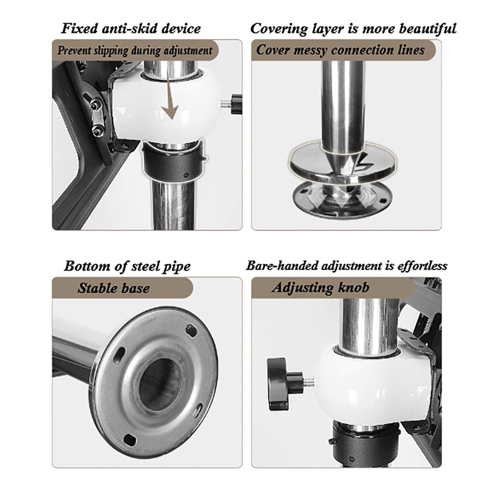 TLTDSMY LCD TV 360 Degree Rotating Frame Floor Stand - 32-65 Inch TV Bracket, Full Motion 360 Deg Rotation Tilt Swivel TV Mount, Divider Rotating Frame Rotating TV Cabinet Rotating Base