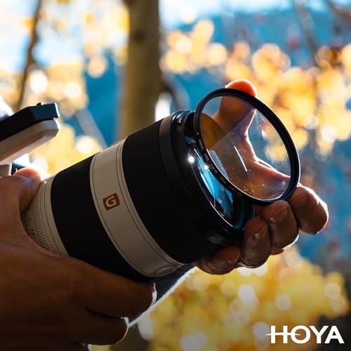 Hoya Hoya HD3 72mm UV Protector Filter - Re-Certified for 100MP+ Cameras with Ultra-Hard Nano Coating UV Filter - Stain Resistant, Smudge and Waterproof UV Lens Filter with Aluminum Frame