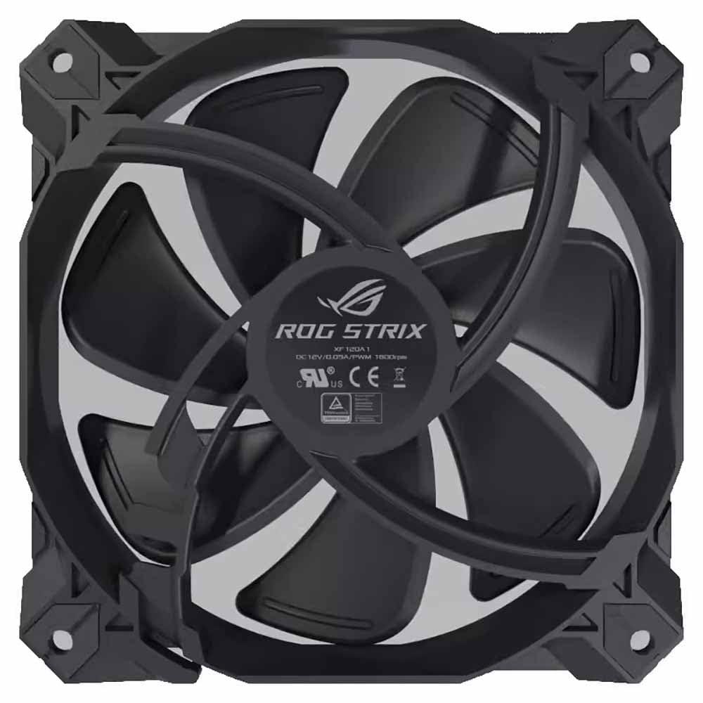Generic Generic New Computer Host Chassis CPU Cooling Fan for ASUS ROG Strix XF120 Whisper-Quiet, 4-pin PWM 120mm, up to 400,000 Hours lifespan, Magnetic-Levitation, 1800RPM