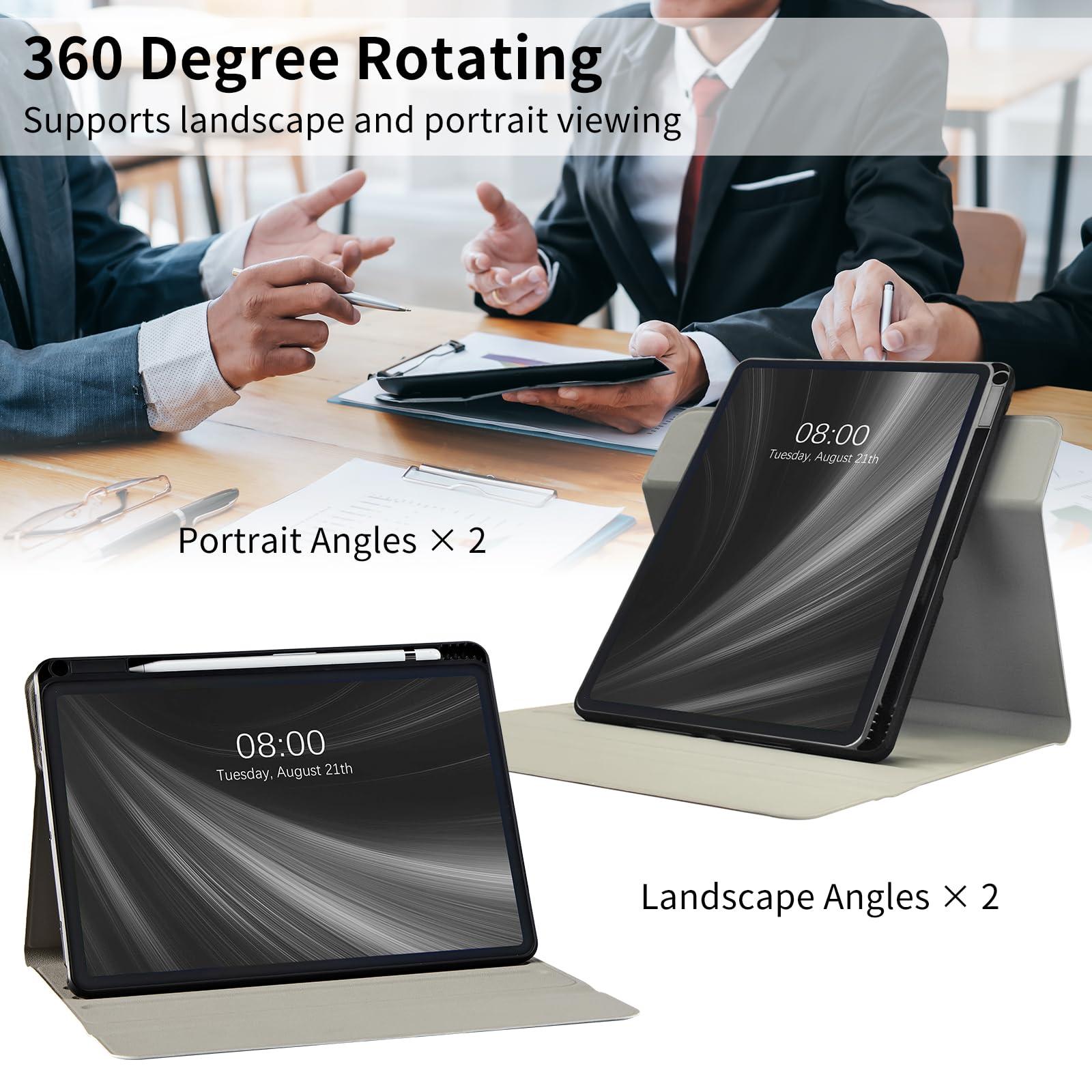 AIRWEE Keyboard Case for Samsung Galaxy Tab A9 Plus/A9+ 5G 11 Inch 2023, Galaxy Tab A9 Plus Case with Keyboard, with S Pen Holder Galaxy Tab A9+ 11\" (SM-X210/X216/X218) Keyboard Case, Buddha