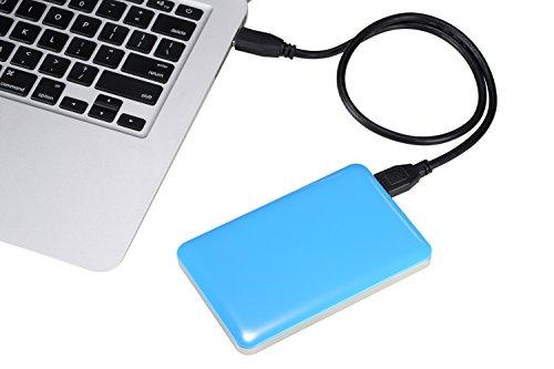 BIPRA Bipra U3 2.5 inch USB 3.0 Mac Edition Portable External Hard Drive - Blue (320GB)