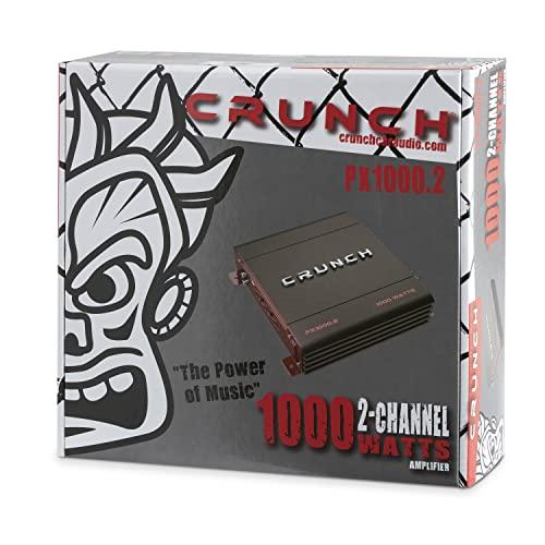 Crunch Crunch PX 1000.2 Power Amplifier (Class Ab, 2 Channels, 1,000 Watts Max)