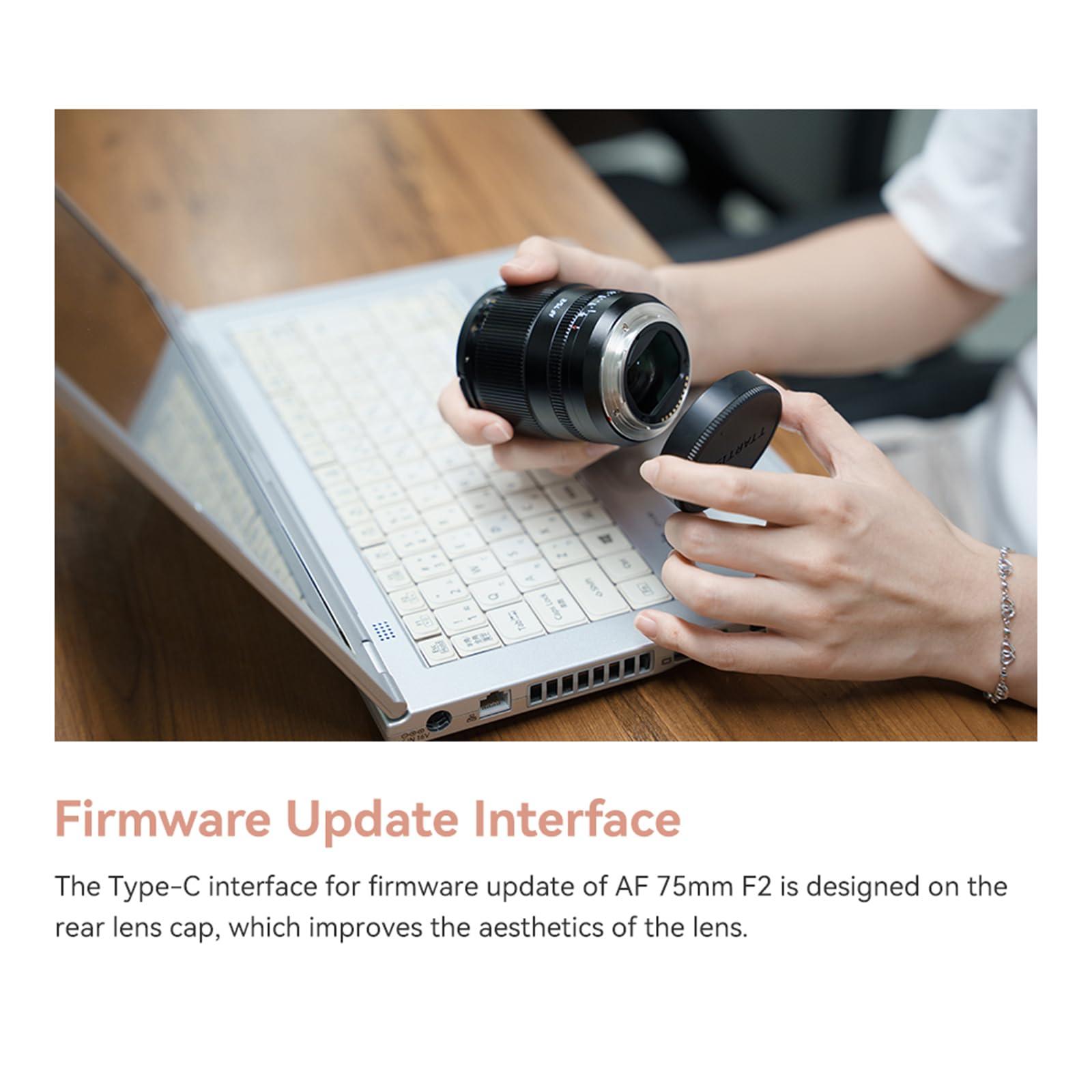 TTARTISAN TTArtisan AF 75mm F2 Portrait Lens Auto Focus Full Frame Prime Lenses for Nikon Z-Mount Z5 Z6 Z7 Z6II Z6III Z7II ZFC Z30 Z50 Z9 Z8 ZF