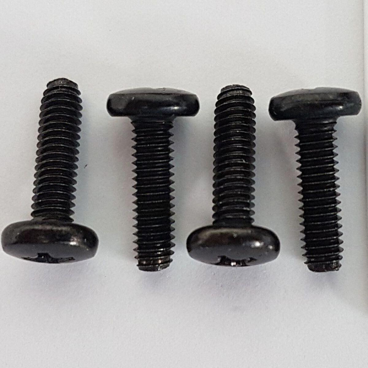 generic OEM Part (Set of 4) TV Base Screws Compatible with Samsung Models QN85QN85AAFXZA, QN85QN85BDFXZA