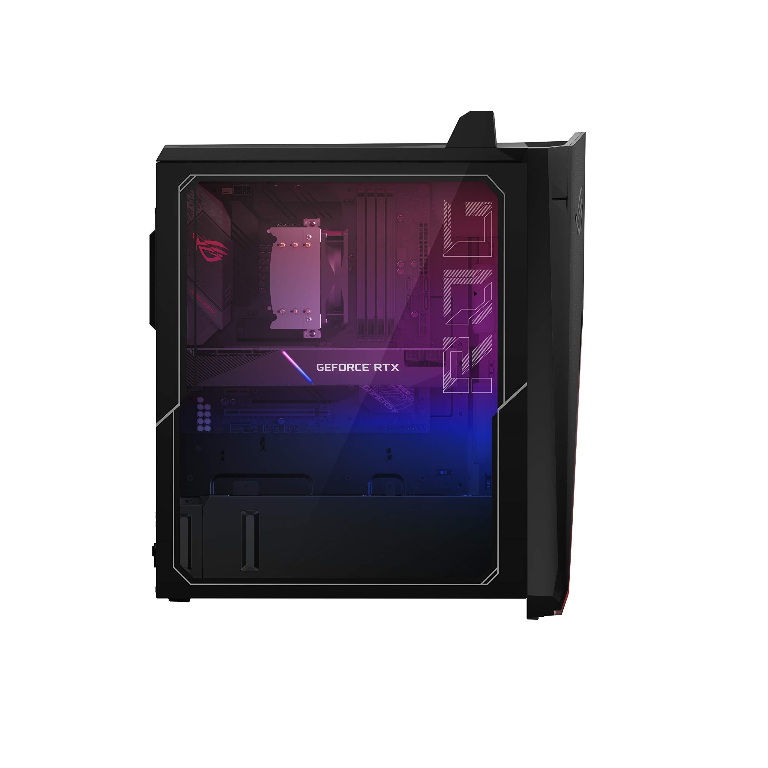 ASUS ROG Strix G15CK Gaming Desktop PC, Intel Core i7-10700KF, GeForce RTX 2060 SUPER, 16GB DDR4 RAM, 512GB SSD, Wi-Fi 6, ROG Strix Flare Keyboard & Gladius II Mouse, Windows 10 Home, G15CK-BS764