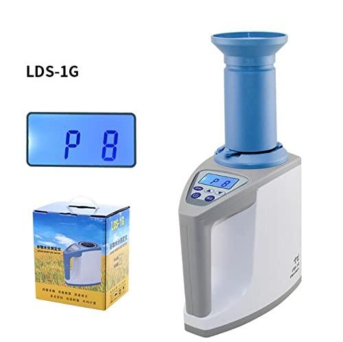 Jieotwice Jieotwice LDS-1G Grain Moisture Tester Grain Moisture Meter Water Content Analyzer High Precision with Capacity for Coffee Bean Soybean Cocoa Bean Almonds Peanut Sesame Moisture Testing
