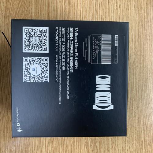 7artisans 7artisans 28mm F1.4 Compatible for Leica M-Mount Cameras Like Leica M-M Leica M240 M3 M6 M7 M8 M9 M9p M10