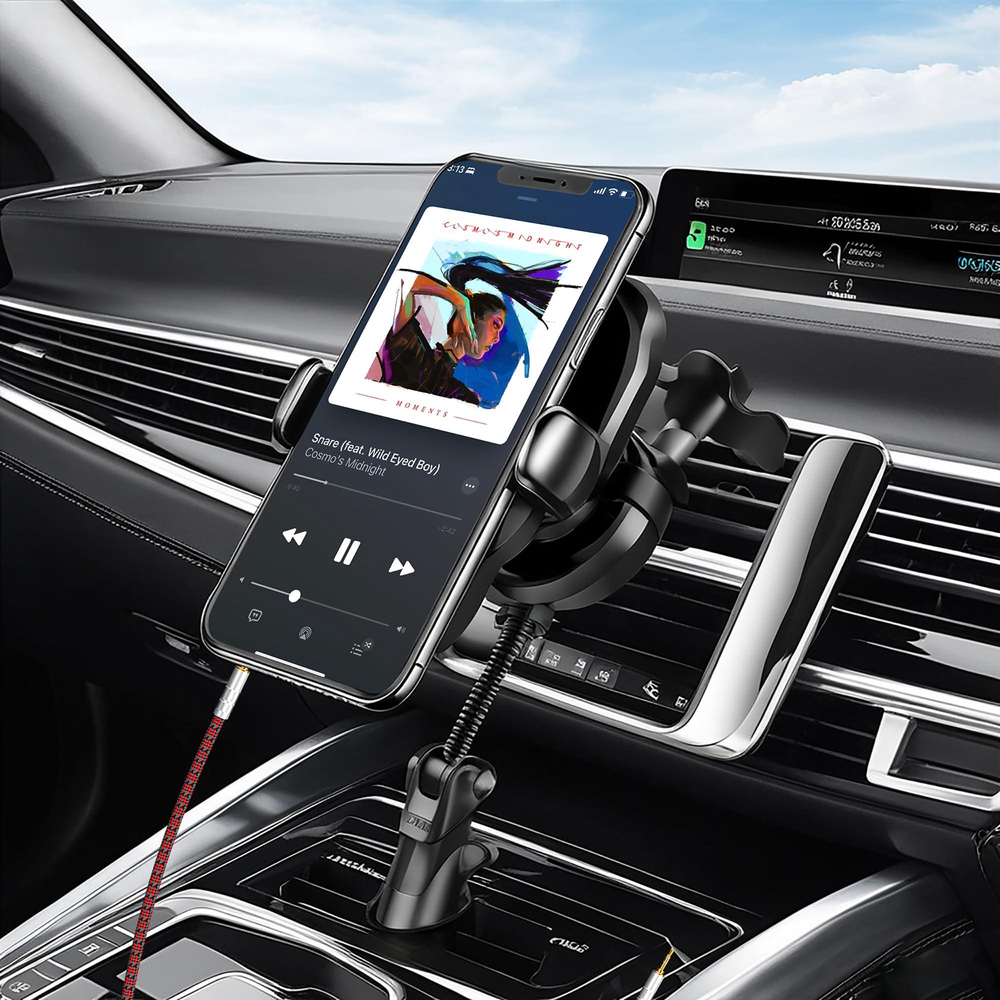 Primeda Primeda 3.5mm Aux Cord 9.8ft/3m,Audiophile Stereo Audio Cable Braided Gold-Plated Unbreakable for Laptop Tablets,Headphones, Smartphones,Cars,MP3 Players