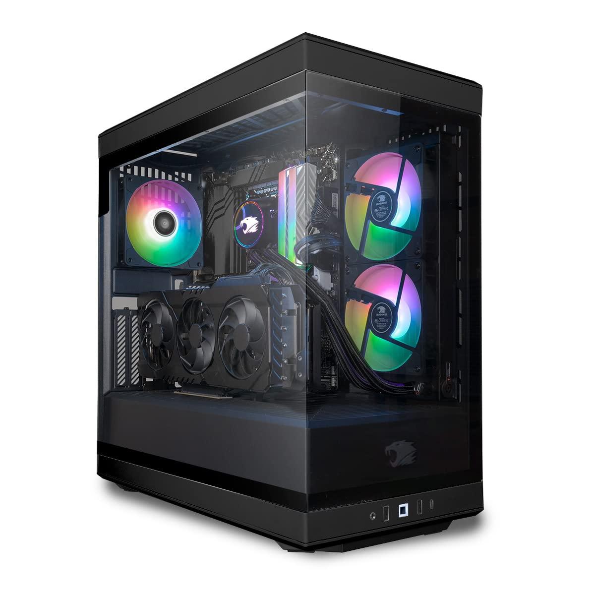 iBUYPOWER iBUYPOWER Gaming Desktop - Intel Core i7 13700F, NVIDIA GeForce RTX 4060Ti 16GB, 32GB DDR5 RGB RAM, 2TB NVMe SSD_Y40BI7N46T02