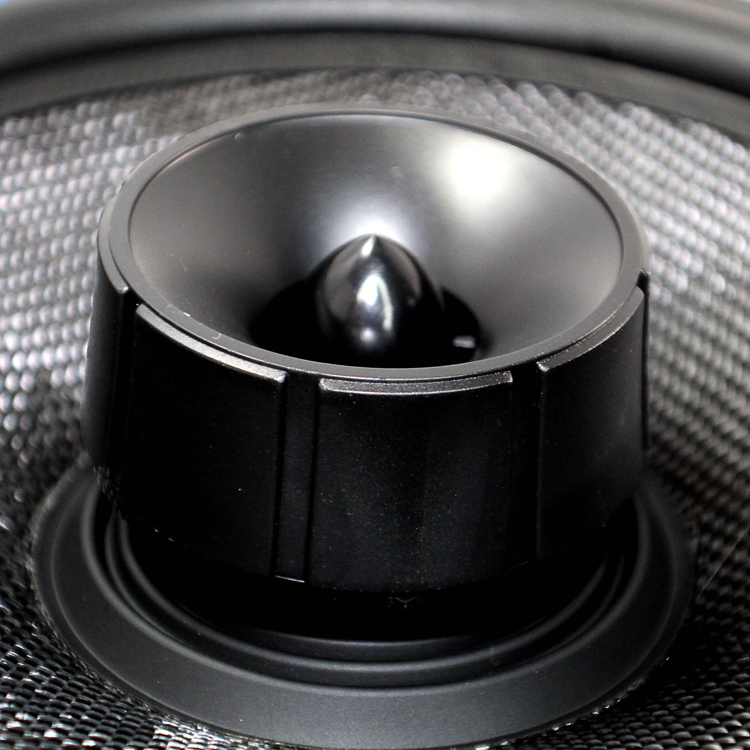 Galeforce Audio Galeforce Audio Pair of 8"" Coaxial 200W Max Midrange Marine Speakers, Blue