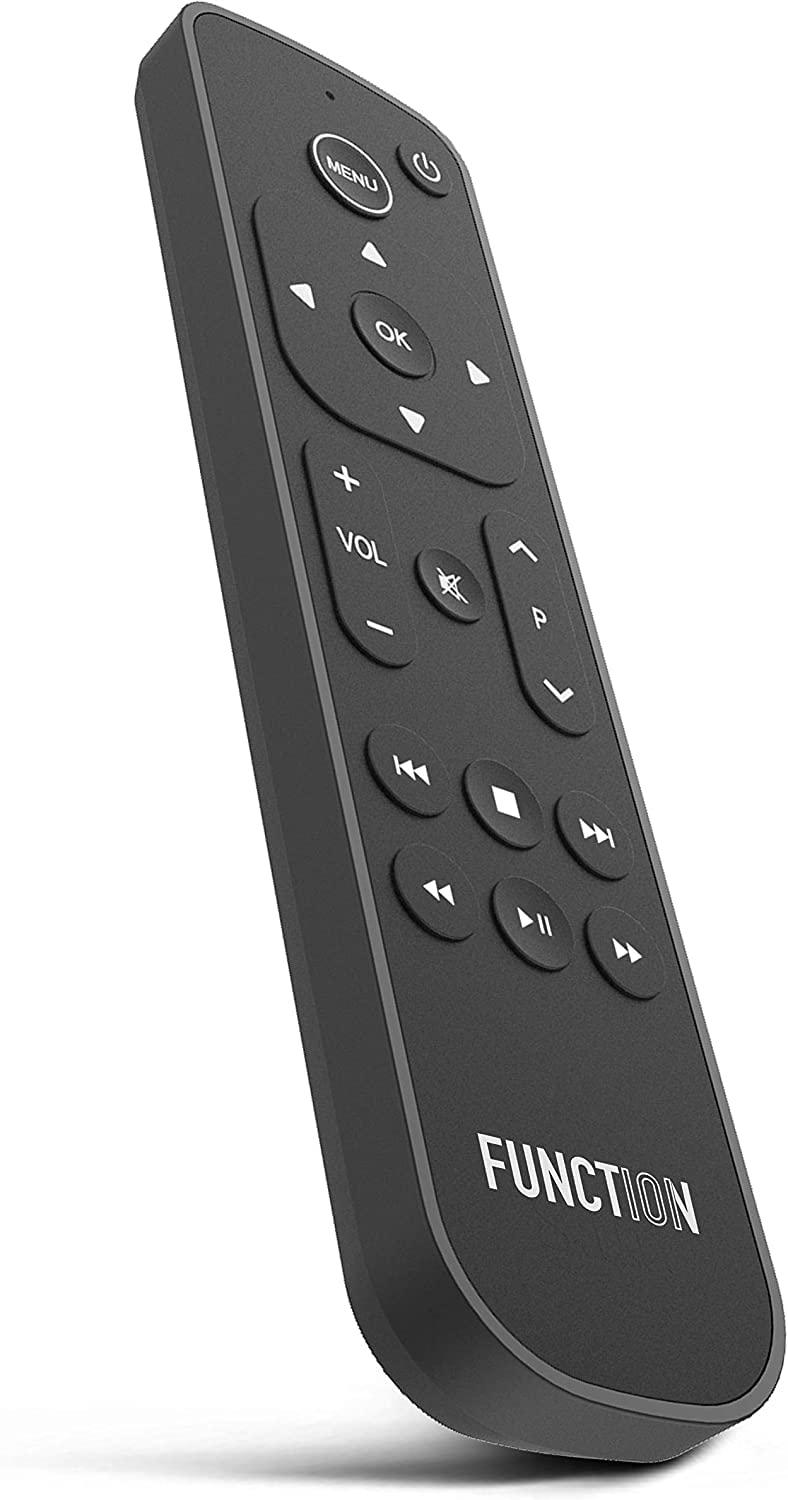Function101 Function101 F101-ATVRM 3-Pack | Replacement Button Remote for Apple TV | Infrared Connectivity | 2 AAA Batteries Included