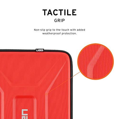 URBAN ARMOR GEAR URBAN ARMOR GEAR UAG Small Sleeve for 8-11-ich Devices Rugged Tactile Grip Weatherproof Protective Slim Secure Laptop/Tablet Sleeve, Magma