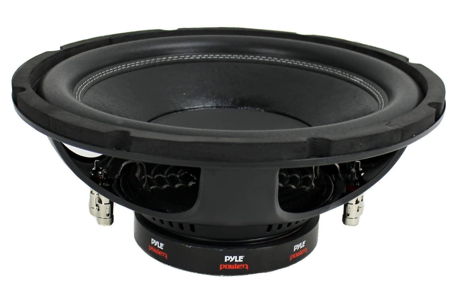 Pyle PYLE PLPW12D 12\" 1600W 4Ohm DVC Car Stereo Power Subwoofer Dual Coil (6 Pack)