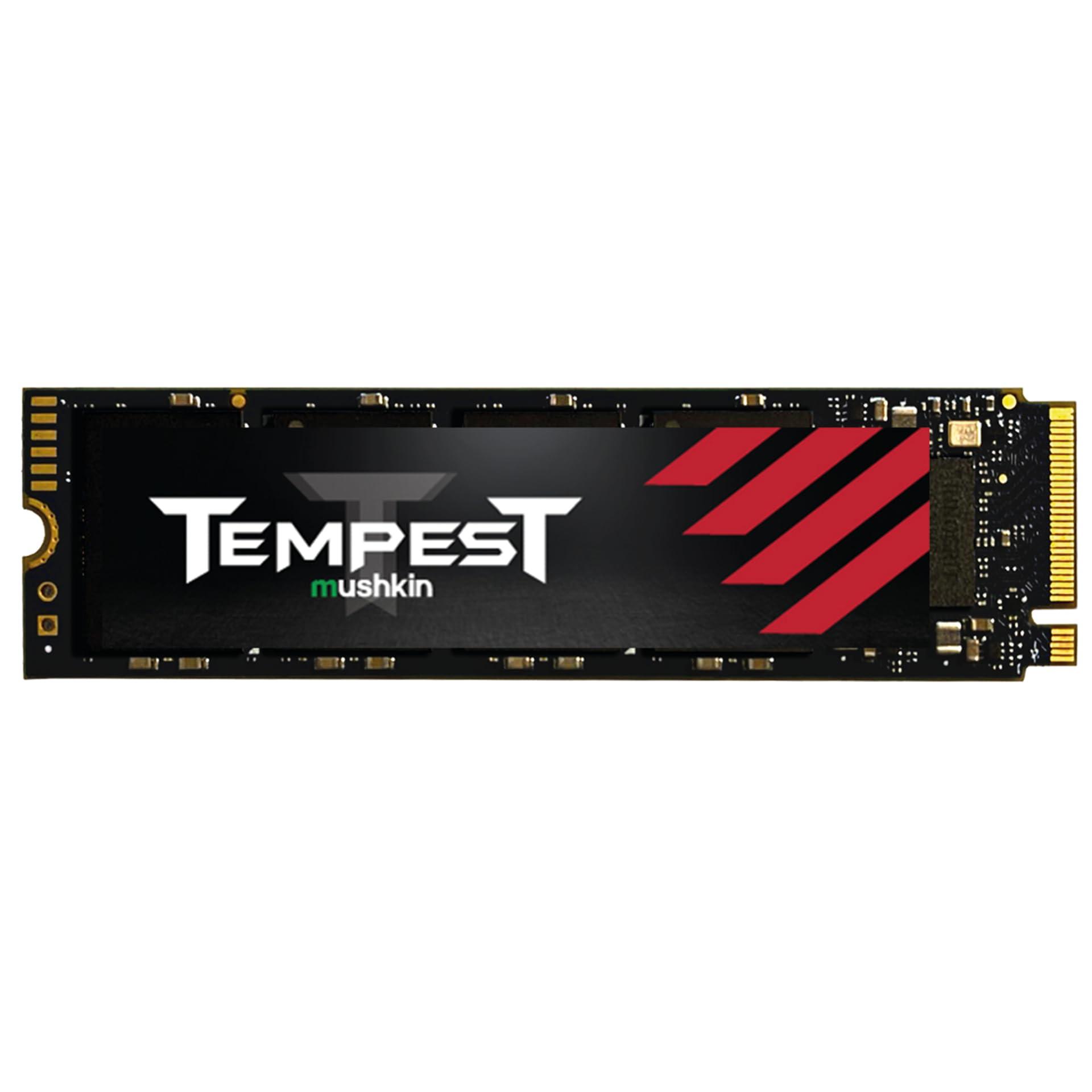 Mushkin Mushkin Tempest 2TB PCIe Gen3 x4 NVMe 1.4 M.2 (2280) Internal Solid State Drive (SSD) 3D NAND Flash - (MKNSSDTS2TB-D8)