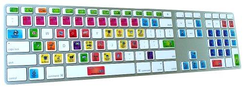 Online-Welcome FL Studio Keyboard Stickers Hight Quality Laminated MATT for Computer New