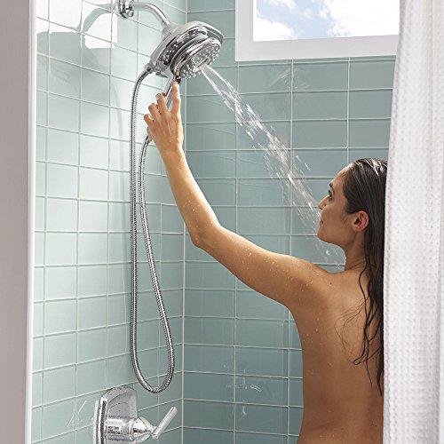 American Standard American Standard 9035254.002 Spectra+ Duo 4-Function 2-In-1 Shower Head, 2.5 GPM, Polished Chrome